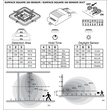 4099854042058 Ledvance SF SQUARE 330 SEN V 24W 3CCT IP44 Produktbild Additional View 7 S