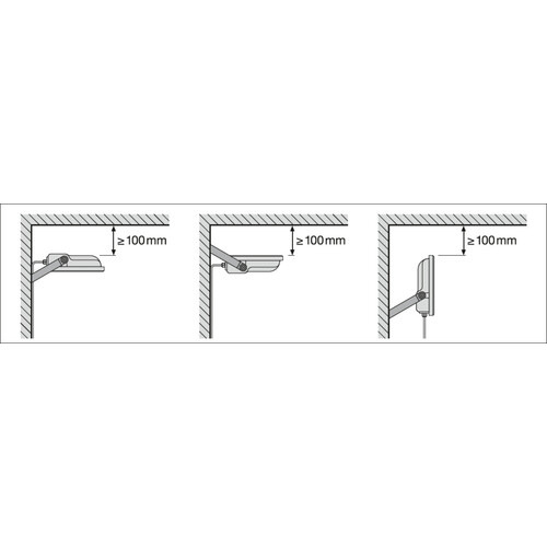 4099854305962 Ledvance FL 50 P 41W 6KLM 840 PS SY100 BK LED Fluter Produktbild Additional View 7 L