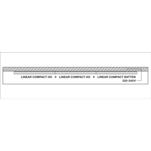 4058075106079 Ledvance LN COMP SWITCH 300 4W/3000K LED Lichtleiste Produktbild Additional View 8 L