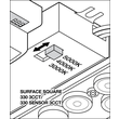 4099854042058 Ledvance SF SQUARE 330 SEN V 24W 3CCT IP44 Produktbild Additional View 8 S
