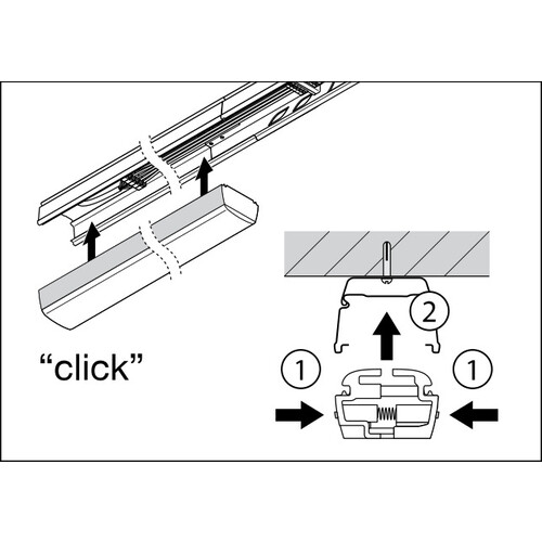 4099854190513 Ledvance TRUSYS FLEX P 35W 865 W CL WT Produktbild Back View L