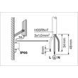 4099854305801 Ledvance FL 20 P 17W 2K4LM 830 PS SY100 WT LED Fluter Produktbild Default S