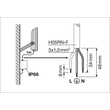 4099854306648 Ledvance FL 250 P 167W 25KLM 865 PS SY100BK Produktbild Additional View 8 S