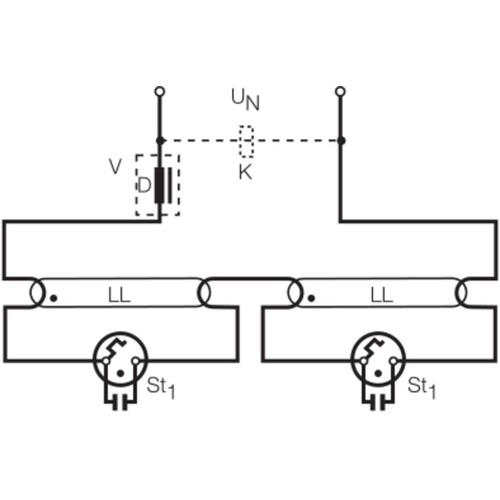 854083 OSRAM ST 151 STARTER FÜR LEUCHTSTOFFL. 18-32 WATT REIHENSCHALTUNG Produktbild Additional View 2 L