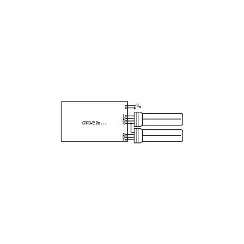 017594 OSRAM DULUX D/E 13W/840 KOMPAKT- LEUCHTSTOFFL. HELLWEISS G24Q-1 EEI:A Produktbild Additional View 5 L