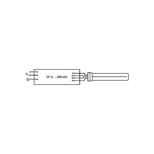 298917 OSRAM DULUX L 55W/830 KOMPAKT- LEUCHTSTOFFLAMPE WARMTON 2G11 EEI:A+ Produktbild Additional View 3 L