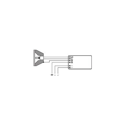 915535 OSRAM PTI 150/220-240I POWERTRONIC ELEKTRONISCHES VORSCHALTG. Produktbild Additional View 2 L