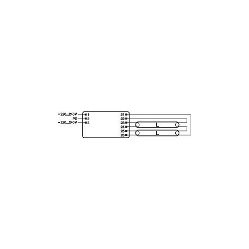 329073 OSRAM QTP5 2X14-35 QUICKTRONIC PROFESSIONAL T5 VORSCHALTGERÄT Produktbild Additional View 3 L