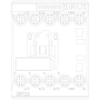 3RT2018-1AP01 SIEMENS SCHÜTZ 7,5KW/400V AC3 AC230V 1S 3-POL. S00 SCHRAUBANSCHL. Produktbild Additional View 4 S