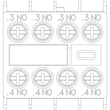 3RH2911-1FA40 SIEMENS Hilfssch.Bl. Front 4S Produktbild Additional View 4 S