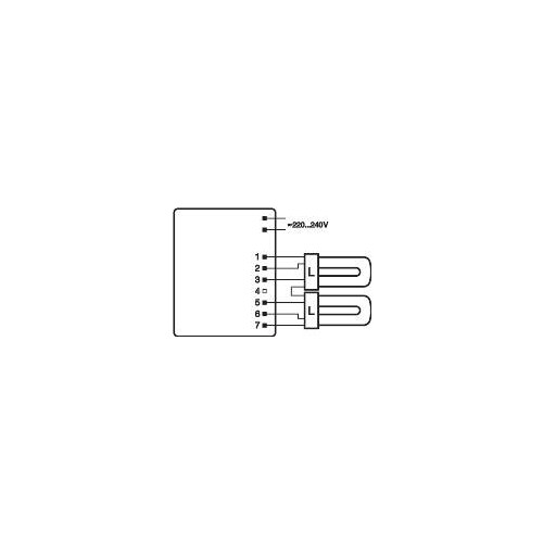 4008321110022 Osram QT-M 2x26-42/220-240 EVG für KLL Produktbild Additional View 4 L