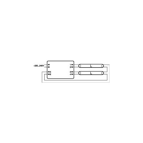 821504 Osram Vorschaltgerät QT-ECO 2x5-11 220-240S Produktbild Additional View 3 L