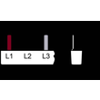 5ST3615 SIEMENS Sammelschiene 3pol. 12 TE Produktbild Additional View 2 S