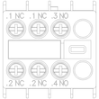 3RH2911-1HA12 SIEMENS Hilfssch. Block front 1S+2OE Produktbild Additional View 4 S