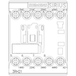 3RH2131-1BB40 SIEMENS Hilfsschütz 3S+1OE DC 24V BGR. S00 Schraubanschluss Produktbild Additional View 4 S