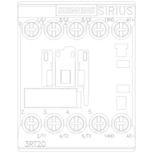 3RT2016-1BB41 Siemens Schütz Gr.S00 4kW 9A 24VDC 1S HK Produktbild Additional View 4 L