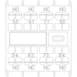 3RH2911-2GA22 SIEMENS HILFSSCH.BL. FRONT 2S+2OE 1S, 1OE, 1OE, 1S, FUER HILFSSCH. Produktbild Additional View 4 S