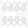 3RH2911-1HA13 SIEMENS Hilfssch.Bl. front 1S+3Ö Produktbild Additional View 4 S