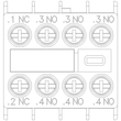 3RH2911-1HA31 Siemens Hilfsschalter 3S+1Ö für Schütze 3RT2 und 3RH2 Produktbild Additional View 4 S