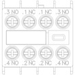 3RH2911-1FA22 Siemens Hilfsschalter 2S+2Ö für Schütze 3RT2 und 3RH2 Produktbild Additional View 4 S