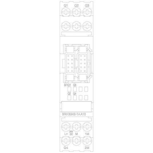 3RK3242-1AA10 SIEMENS Sirius Erweiterungsmodul Produktbild Additional View 4 L