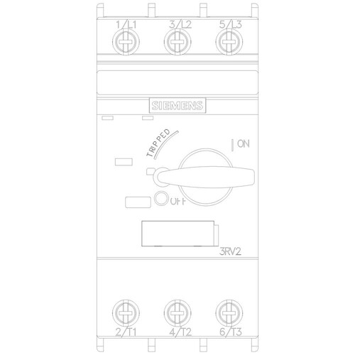 3RV2311-1AC10 Siemens LEISTUNGSSCHALTER SCHRAUBANSCHL. 1,6A Produktbild Additional View 4 L