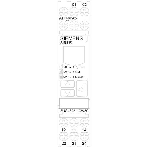 3UG4625-1CW30 SIEMENS Digitales Überwachungsrelais Produktbild Additional View 4 L