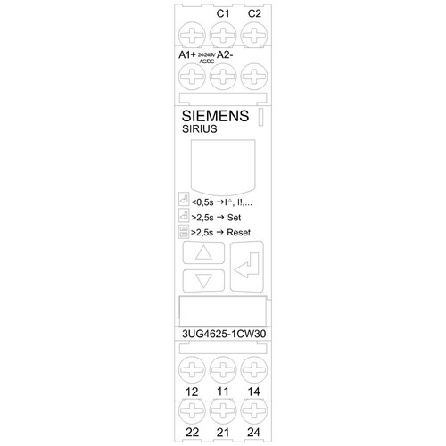 3UG4625-1CW30 SIEMENS Digitales Überwachungsrelais Produktbild Additional View 4 L