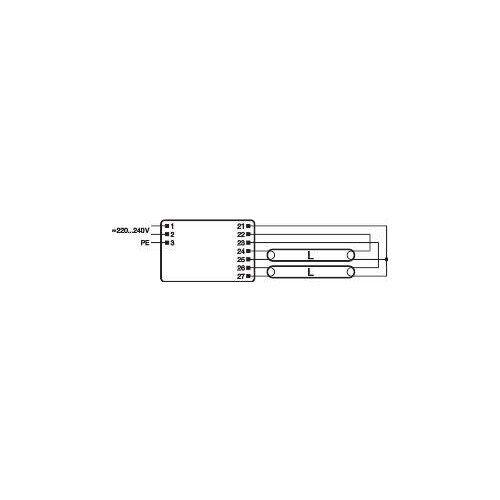 383396 Osram QTI 2X14/24/21/39/220-240GII UNV1 Produktbild Additional View 3 L