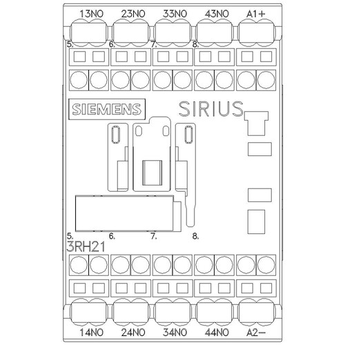 3RH2140-2BB40 Siemens Hilfsschütz 4S DC24V Produktbild Additional View 4 L