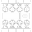 3RH2911-1FC22 Siemens Hilfsschalterblock 22U Front 2S+2Ö f. 3RT2... Produktbild Additional View 4 S