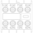 3RH2911-1GA04 Siemens Hilfsschalter 4Ö für Schütze 3RH2140 und 3RH2440 Produktbild Additional View 4 S