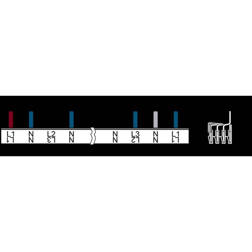 5st3770-3 Siemens Stiftsammelschiene 16#,4-phasig zu LS 2P & FI/LS 1P+N Produktbild Additional View 1 L