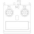 3RH2911-1AA01 Siemens Schaltblock SS00 1Ö Produktbild Additional View 4 S