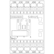 3RH2122-2AP60 Siemens Hilfsschütz, 2S+2Ö, AC 220V/50Hz, 240V/60Hz, S00, Fe Produktbild Additional View 5 S