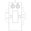 3RT2926-3AB31 Siemens Verklinkblock, mechanisch, AC/DC24V für Motorschütze,  Produktbild Additional View 5 S