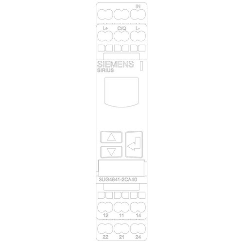 3UG48412CA40 Siemens Überwachungsrelais, digital, COS-PHI u. Stromüberwachung fü Produktbild Additional View 5 L