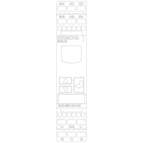 3UG4851-2AA40 Siemens Überwachungsrelais, digital, Drehzahlüb Produktbild Additional View 5 L