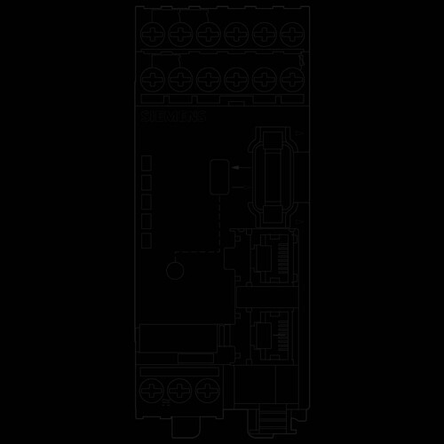 3UF7011-1AU00-0 Siemens Grundgerät 3 SIMOCODE pro V PN Ethernet/PROFINET IO, Produktbild Additional View 4 L