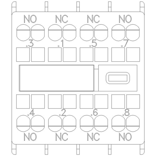 3RH2911-2FB22 Siemens HILFSSCHALTERBLOCK 11U,2S+2OE Produktbild Additional View 4 L