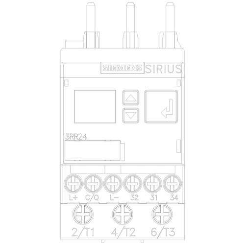 3RR2442-1AA40 Siemens Stromüberwachungsrelais für IO Link S0 Produktbild Additional View 4 L