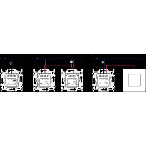 124-78010 Niko BEWEGINGSMELDER 180° DB. Produktbild Additional View 2 L