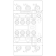 3RT2027-1CL24-3MA0 Siemens Schütz, AC 3, 32 A/15 kW/400V, 3 polig, AC 230V, 50/6 Produktbild Additional View 4 S