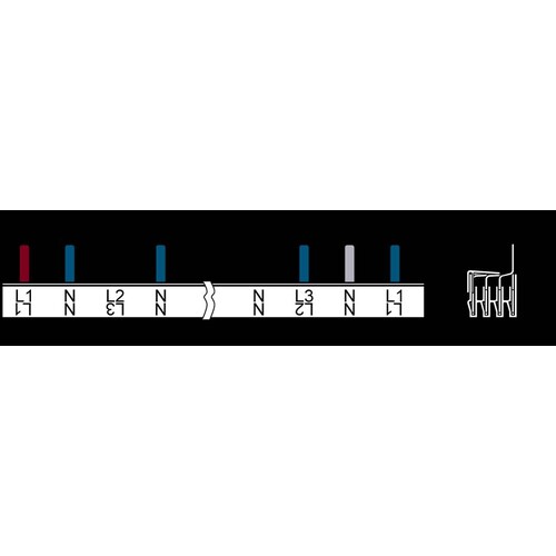 5ST3770-2 Siemens Stiftsammelschiene, 10mm2 56TE, 4 phasig, schneidbar für LS Produktbild Additional View 1 L