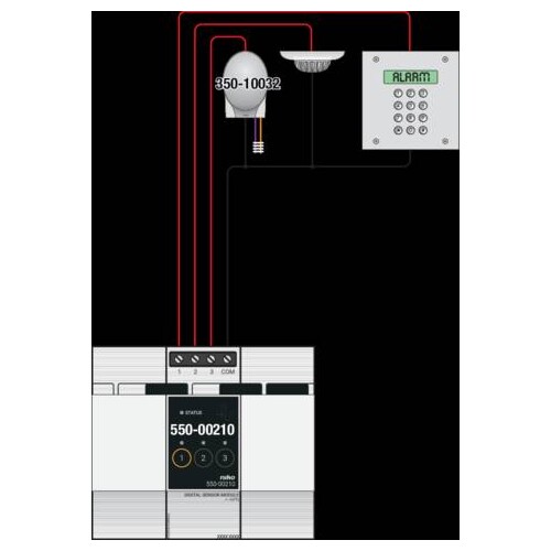 550-00210 Niko Digitales, potenzialfreies Sensormodul für Niko Ho Produktbild Additional View 2 L