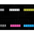 353-70801 Niko WAGO WINSTA® Verteilerbox, HLK, P48 DALI 2 Produktbild Additional View 1 S