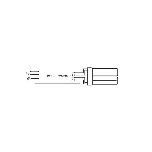 333588 OSRAM DULUX F 24W/840 KOMPAKT- LEUCHTSTOFFLAMPE HELLWEISS 2G10 EEI:A Produktbild Additional View 5 L