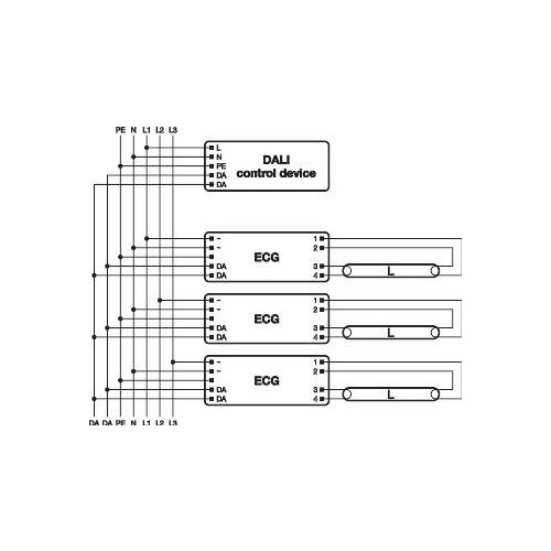 870441 OSRAM Vorschaltgerät  Quicktronic Intelig. Oti Dali 2x 35/49/80 DIM Produktbild Additional View 4 L