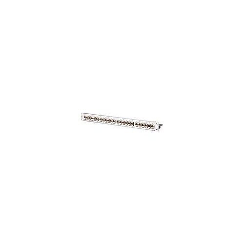 130921-E BTR E-DATmodul 24x8(8) 1HE Patchf. Cat.6A Edelstahl Produktbild Additional View 1 L