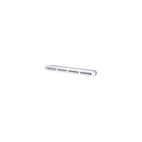 130855C-E BTR E-DAT CAT6A 24 Port 1HE Patchfeld Produktbild Additional View 1 L